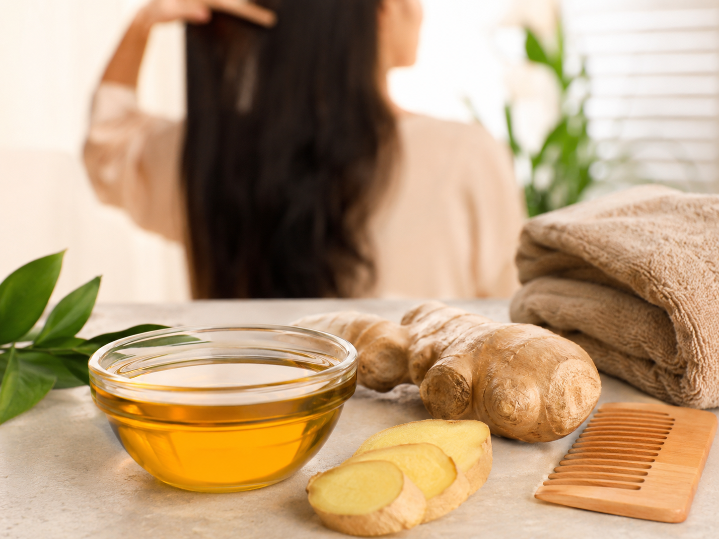 روغن زنجبیل برای مو؛ روش مصرف موضعی و نکات احتیاط
